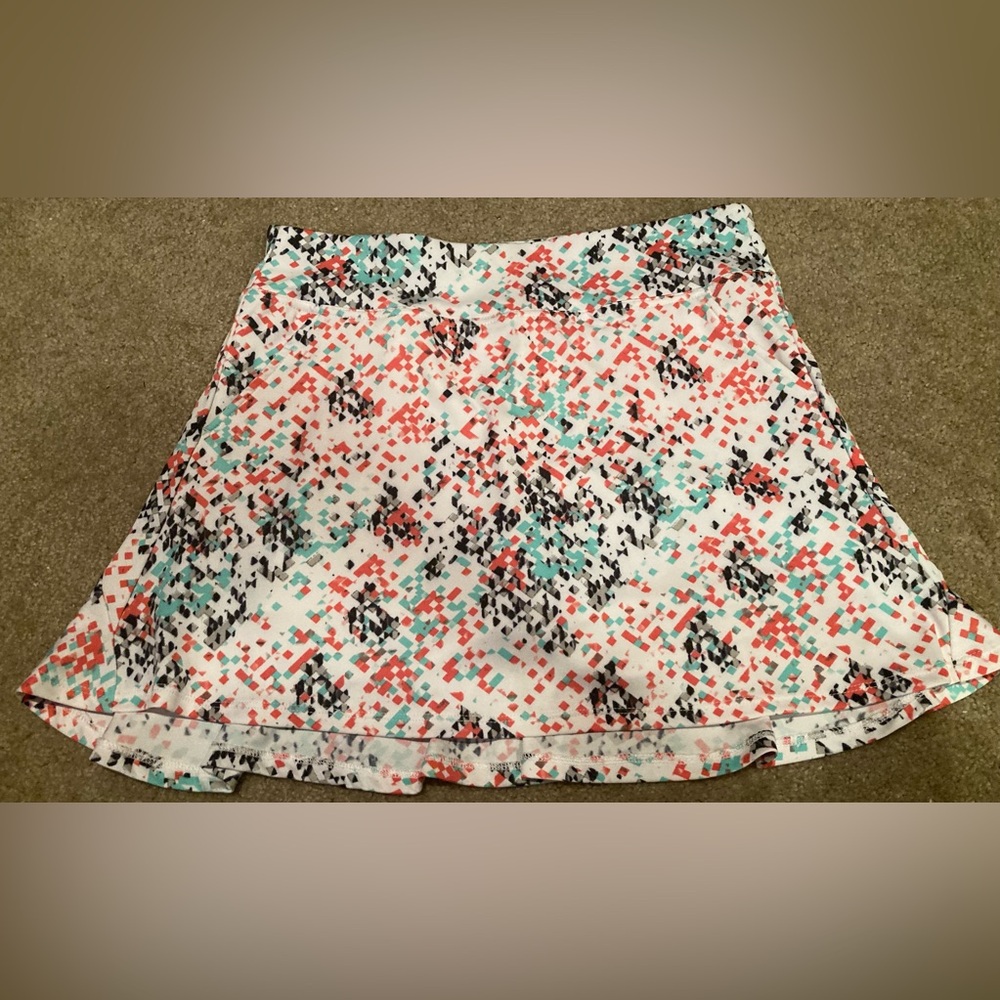 PGA Tour Women's Skirt in Red, Black, and Blue